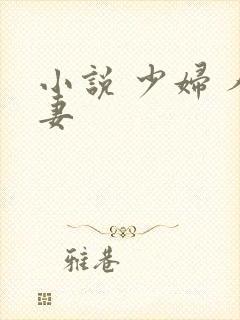 小说 少妇 人妻