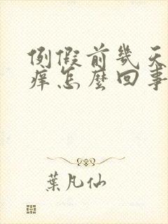 例假前几天阴道痒怎么回事