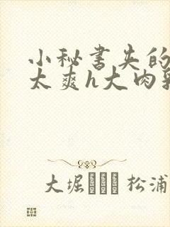 小秘书夹的好紧太爽h大肉乳