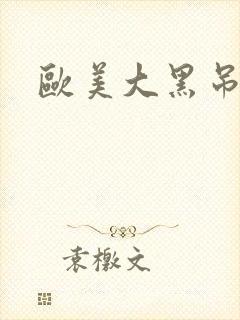 欧美大黑吊在线