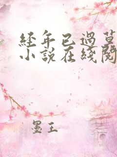 经年已过莫相扰小说在线阅读