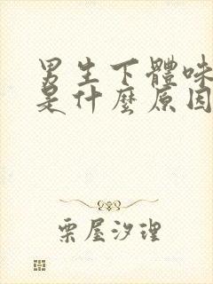 男生下体味道重是什么原因引起的