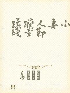 蹂躏人妻小说在线章节