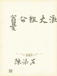 翁公粗大激情爱爱