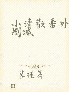 小清欢番外篇未删减
