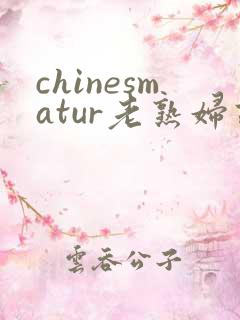 chinesmatur老熟妇高潮