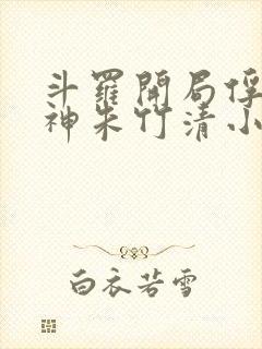 斗罗开局俘获女神朱竹清小说免费阅读