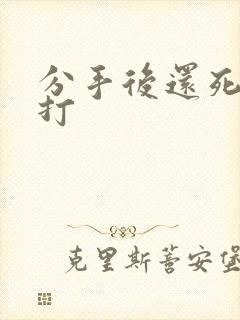 分手后还死缠烂打