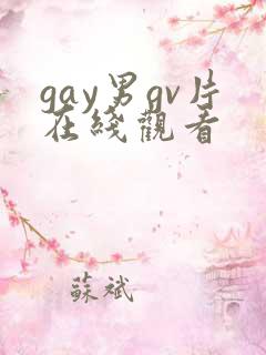 gay男gv片在线观看