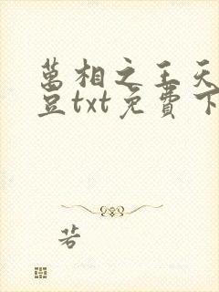 万相之王天蚕土豆txt免费下载