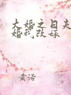 大婚之日夫君逃婚我改嫁