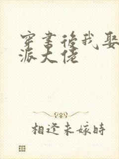 穿书后我娶了反派大佬