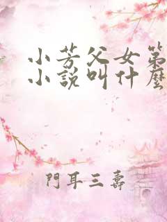 小芳父女第一部小说叫什么