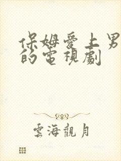 保姆爱上男主人的电视剧