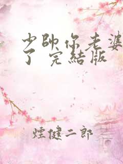 少帅你老婆又跑了 完结版