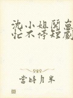 沈小姐哄崽追夫忙不停短剧在线观看免费