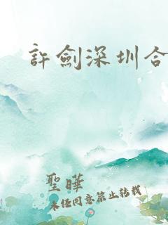 许剑深圳合租记