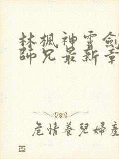 林枫神霄剑宗大师兄最新章节列表