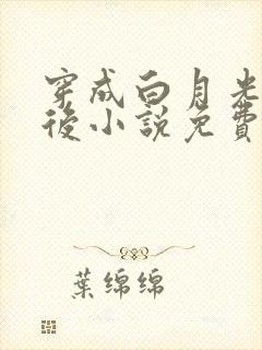 穿成白月光替身后小说免费阅读