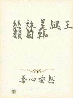 丝袜美腿玉足另类日韩