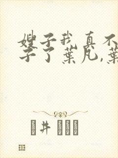 嫂子我真不是傻子了叶凡,叶凡