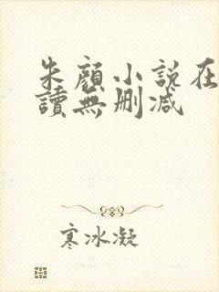 朱颜小说在线阅读无删减