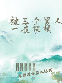 被三个男人躁了一夜视频