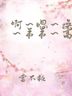 啊～嗯～操死了～弟弟～高h小说