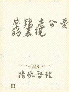 摩羯老公爱老婆的表现