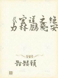 《官道之绝对权力林鹏飞安江》阅读全文