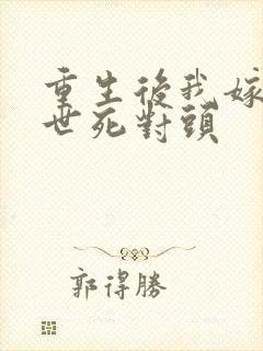 重生后我嫁给前世死对头