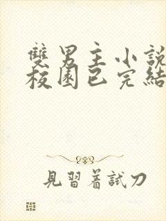 双男主小说推荐校园已完结