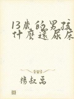 13岁的男孩为什么还尿床