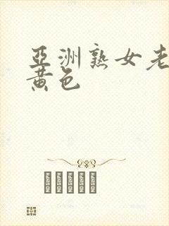 亚洲熟女老女人黄色