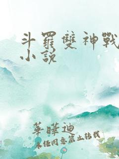 斗罗双神战后的小说