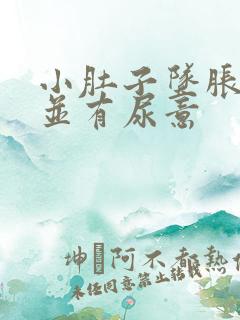 小肚子坠胀隐痛并有尿意