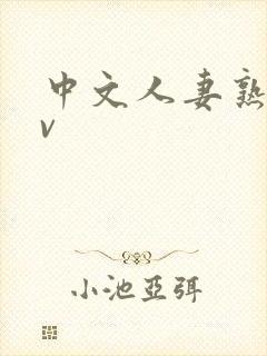 中文人妻熟妇av