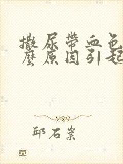 撒尿带血色是什么原因引起的