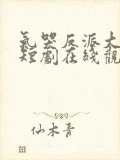 气哭反派大小姐短剧在线观看