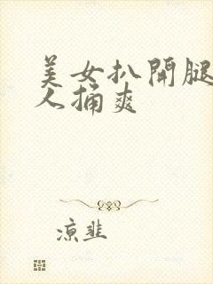 美女扒开腿让男人捅爽