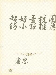 超好看校园言情的小说推荐