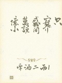 亿万盛宠只为你小说简介