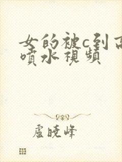 女的被c到高潮喷水视频