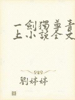 一剑独尊青鸾峰上小说全文免费阅读