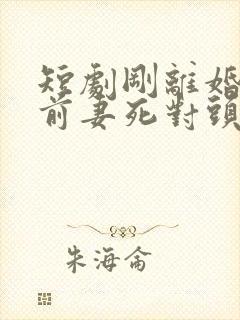 短剧刚离婚,和前妻死对头在一起了