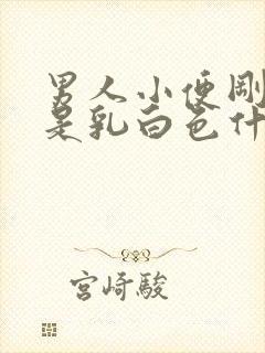 男人小便刚开始是乳白色什么原因