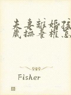 夫妻离婚孩子9岁抚养权怎么判定