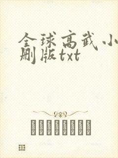 全球高武小说未删版txt