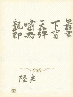 龙啸天下最新章节无弹窗笔趣阁