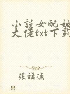 小说女配她成了大佬txt下载